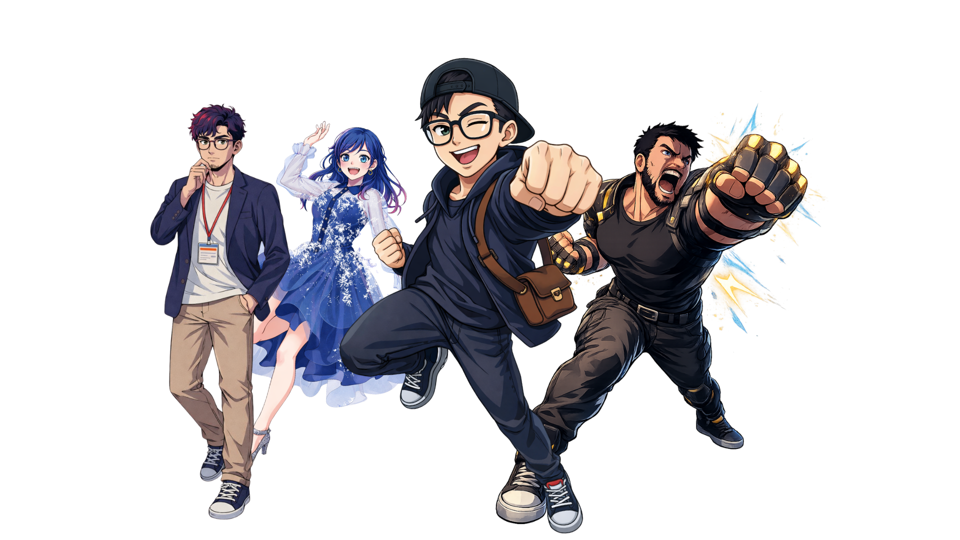 ヒーローキャラクタービジュアル